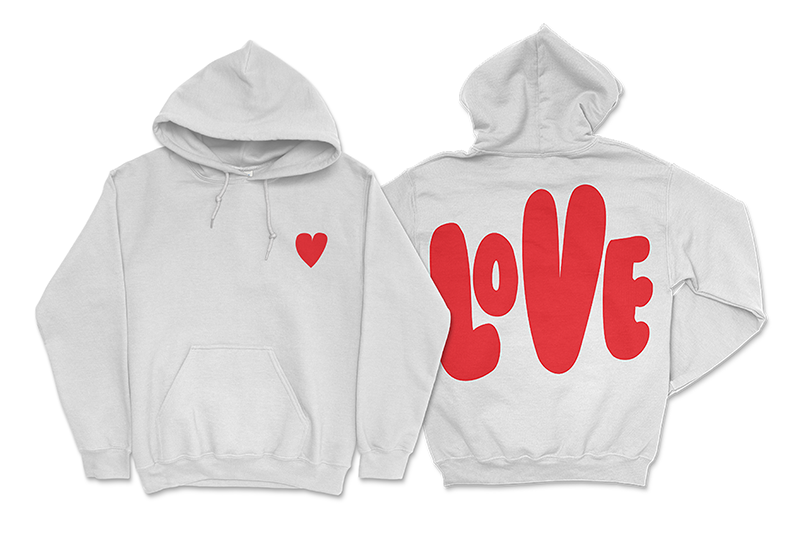 Thumbnail: Love at First Wear Hoodie –Playful, Bold & Trendy💖
