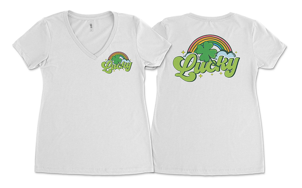 Thumbnail: Lucky Vneck Tee