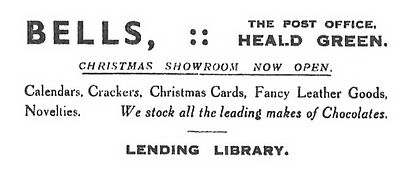 FLPO 193511-01 Bells Post Office, Advert sale of work Methodist church.jpg
