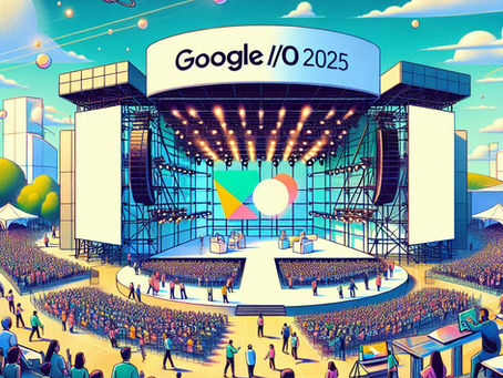 Google I/O 2025 event. It's an exciting time for AI development.