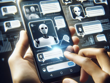 Using Chatbots on an Android phone