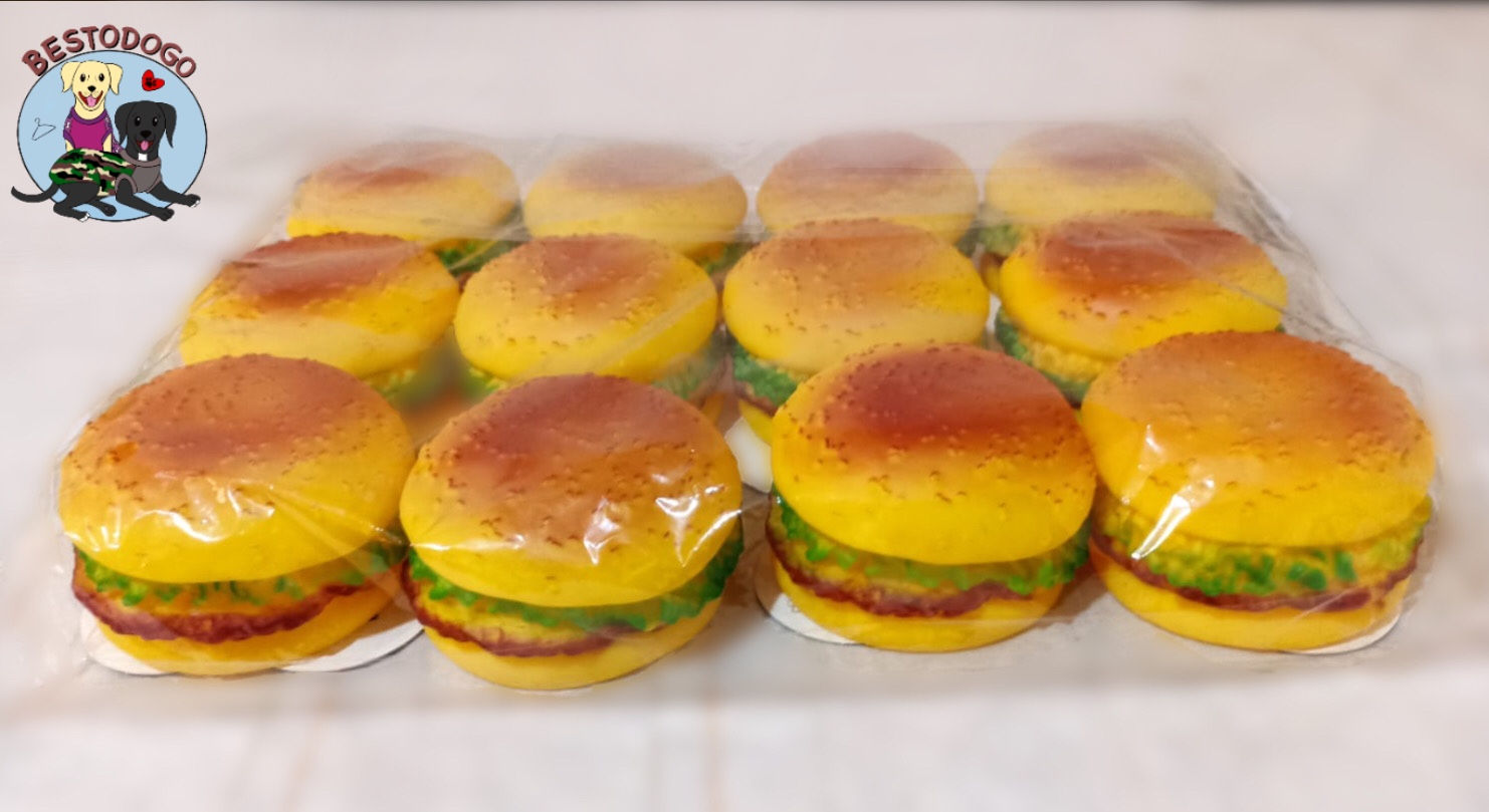 Juguete de hamburguesa con sonido