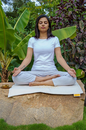Manasa meditating.jpg