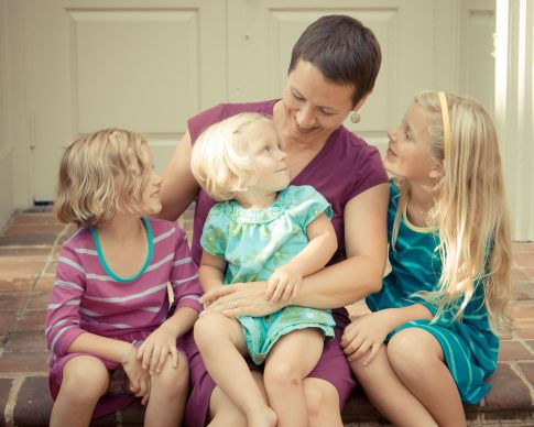 Bethany Brady Spalding and Her Daughters