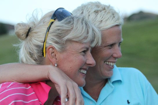 CC with Her Coach, Non-Profit Partner, and Best Friend Reeve Nield