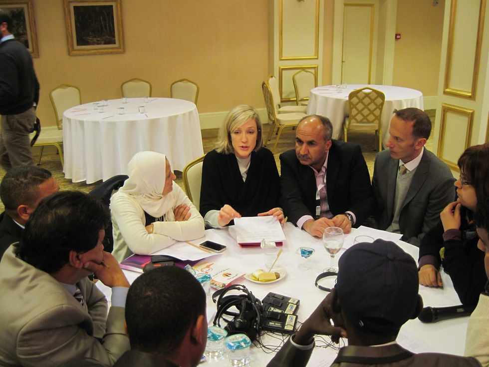 Lorianne Updike Toler in Libya