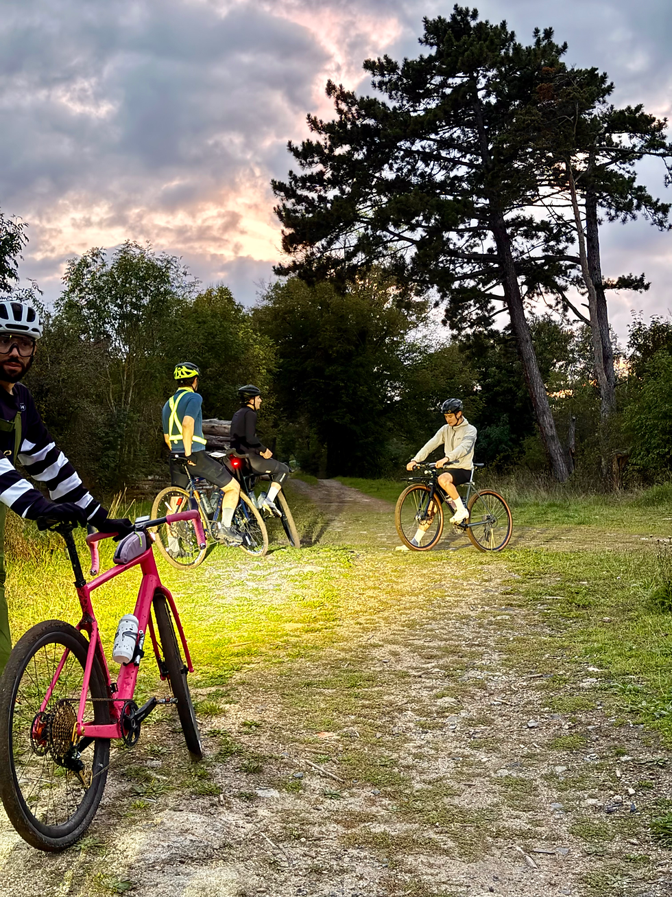Sortie en soirée Gravel Nocturne 