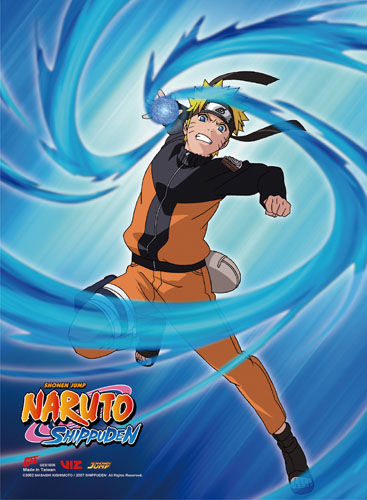 Naruto Rasengan Ss Wall Scroll