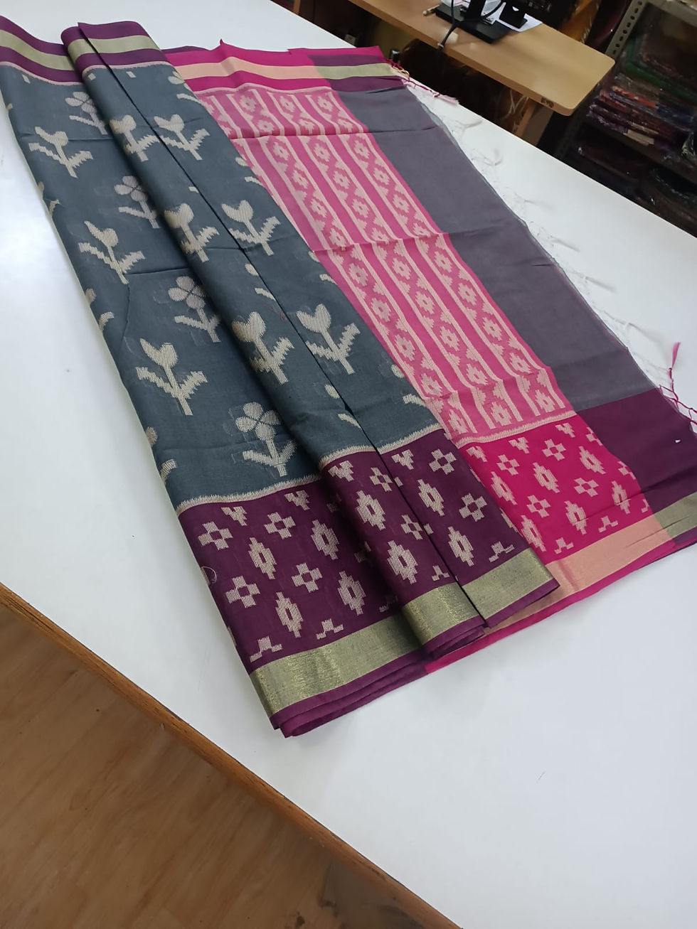 Thumbnail: Tussar silk sarees