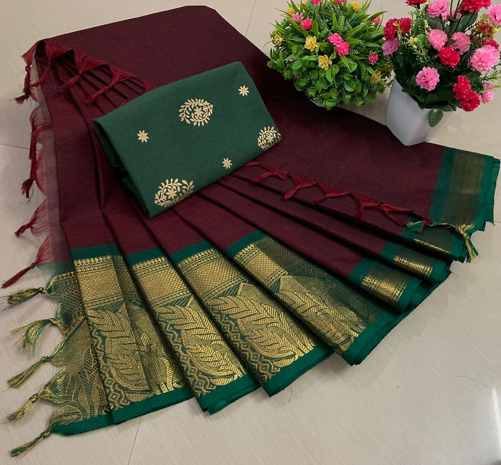 Thumbnail: Kanchi Cotton Sarees