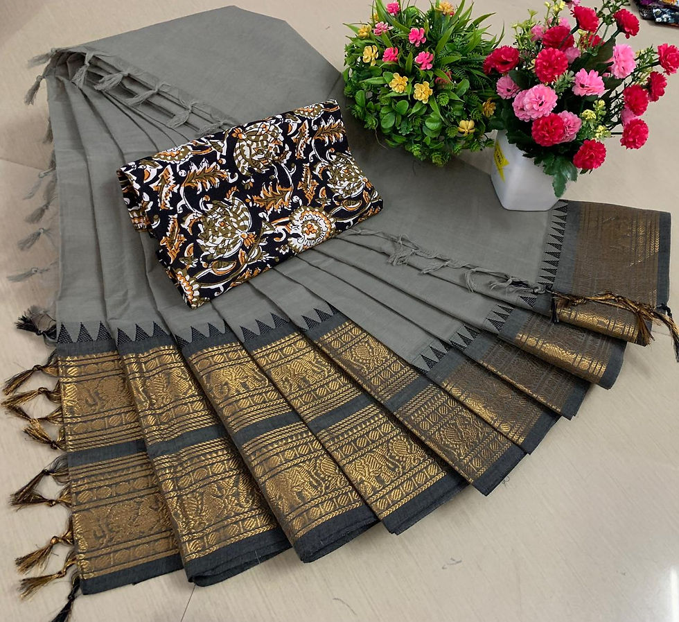 Thumbnail: Kanchi Cotton Sarees