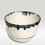 Thumbnail: White porcelain bowl - cobalt details