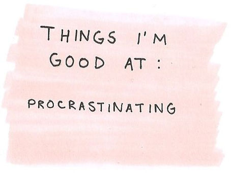 Procrastination: Not Much 'Pro' About It