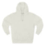 Christian art hoodie with a creation picture and scripture verse on the back and a cross on the front