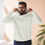 Thumbnail: Christian art hoodie with a creation picture and scripture verse on the back and a cross on the front