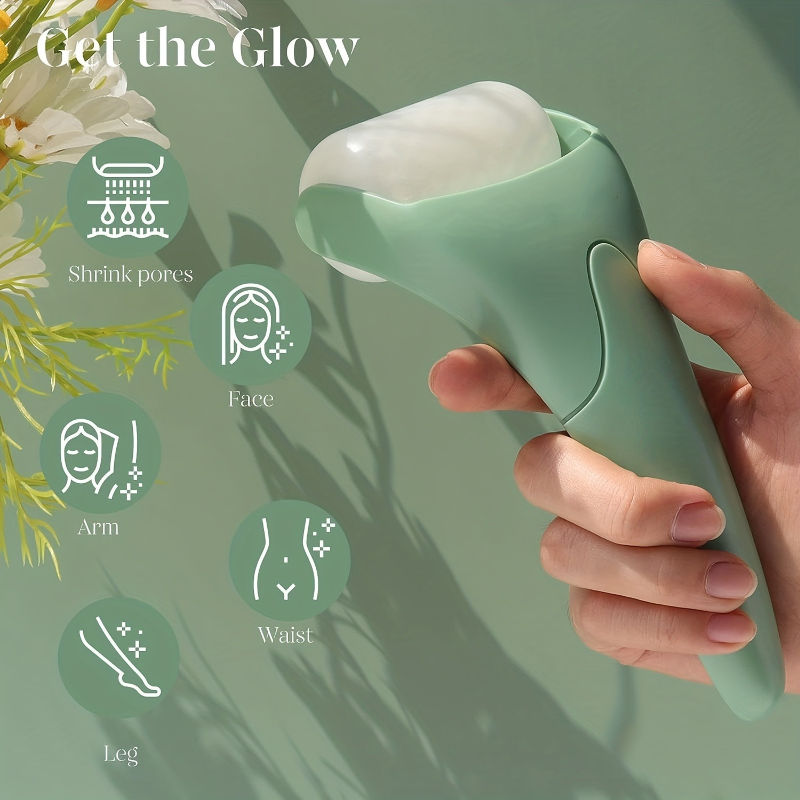 Large Ice Roller/Massager Facial Cooling Beauty Tool,Ice Roller for Face And Eye