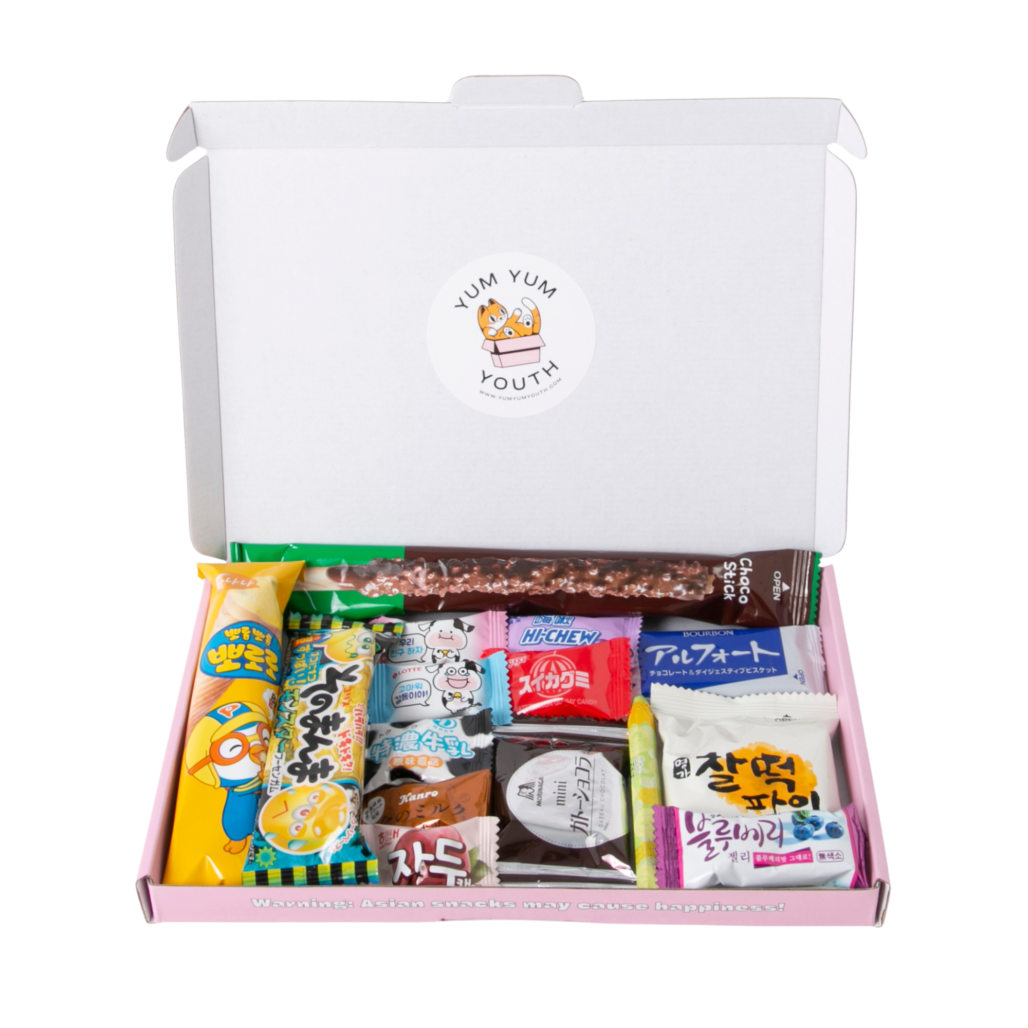 Yum Yum Japanese and Korean Sweet and Snack Selection Box