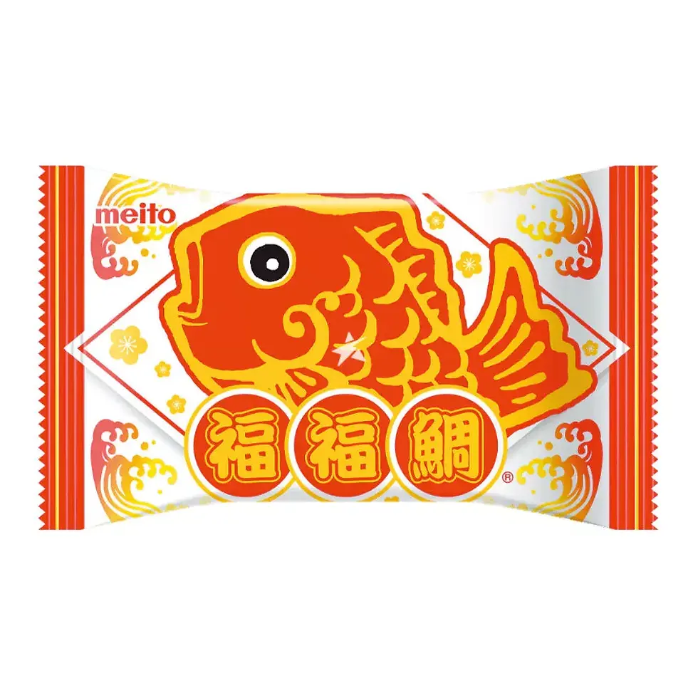 Thumbnail: meito puku puku tai fish shaped wafer