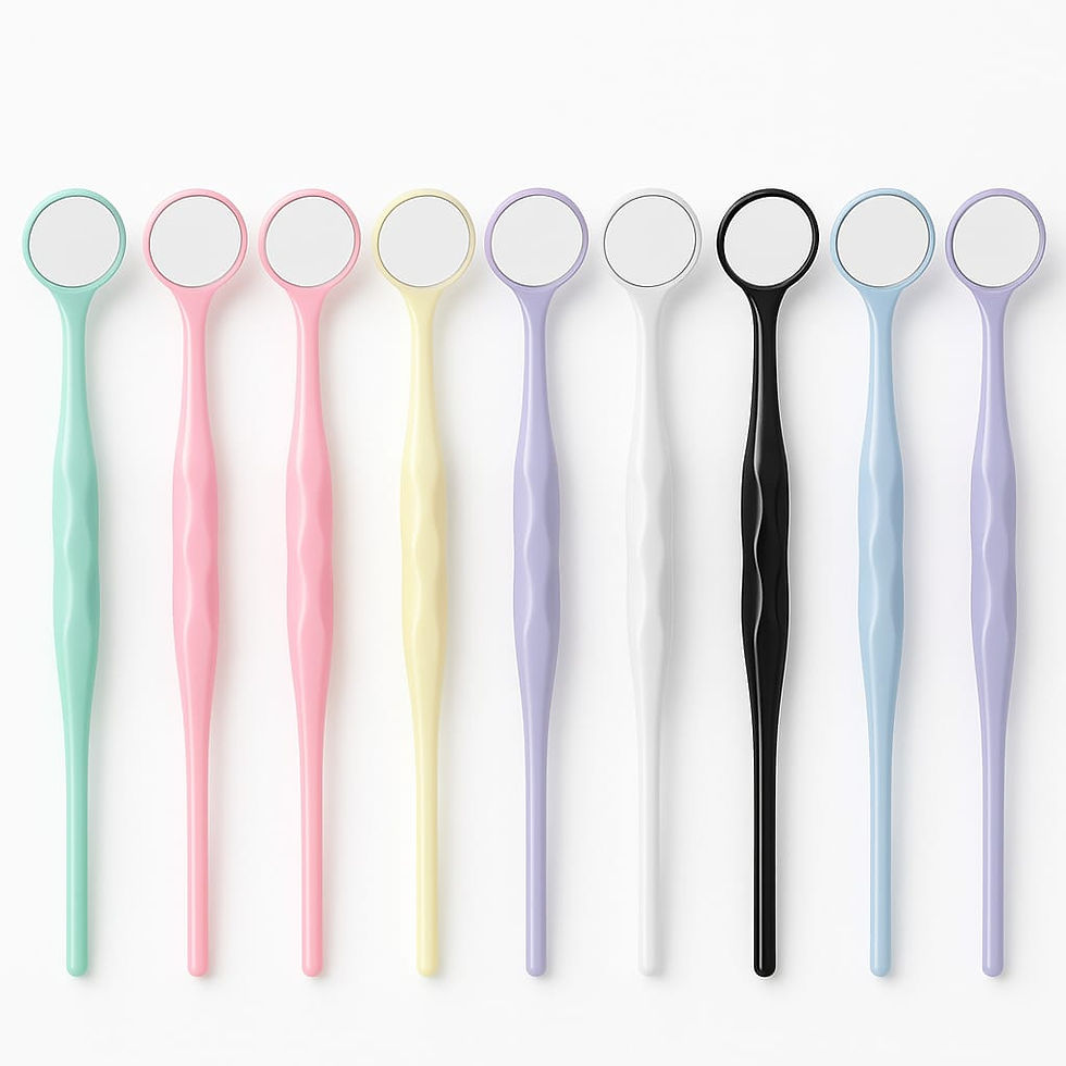 Espejo bucal de doble cara