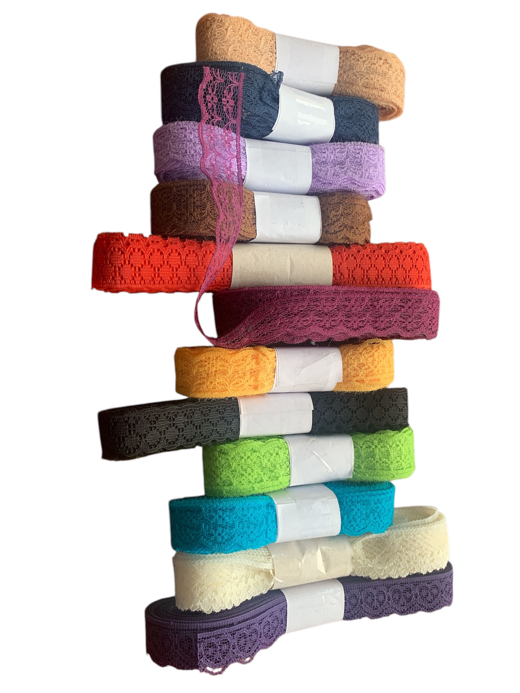 20 Mts Blonda Encaje 2 cms Eleccion Color