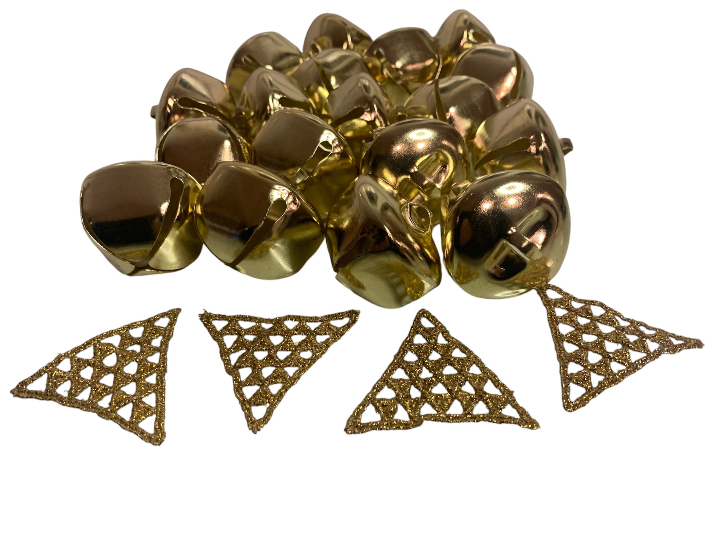 20 Cascabeles Metalico 4 cm Color Eleccion