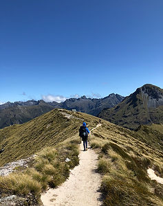 Hiking a New Zealand great walk