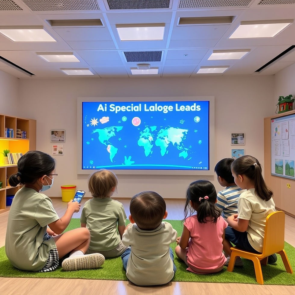 AI Discovery Lab at Kaiser Valley Best Preschool in Delhi NCR