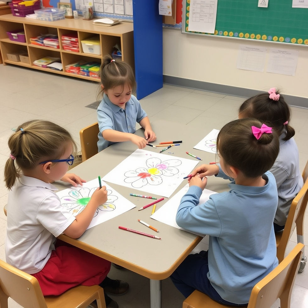 Creative Arts Studio at Kaiser Valley Best Preschool in Delhi NCR