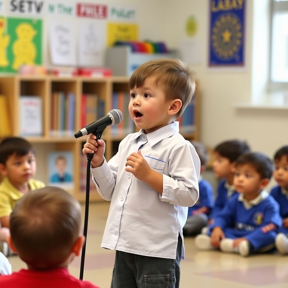 Public Speaking Academy at Kaiser Valley Best Preschool in Delhi NCR