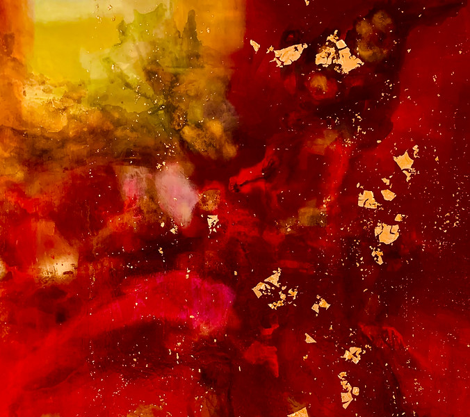 obra abstracta lumier cuadro
