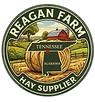 Reagan Farm Hay logo