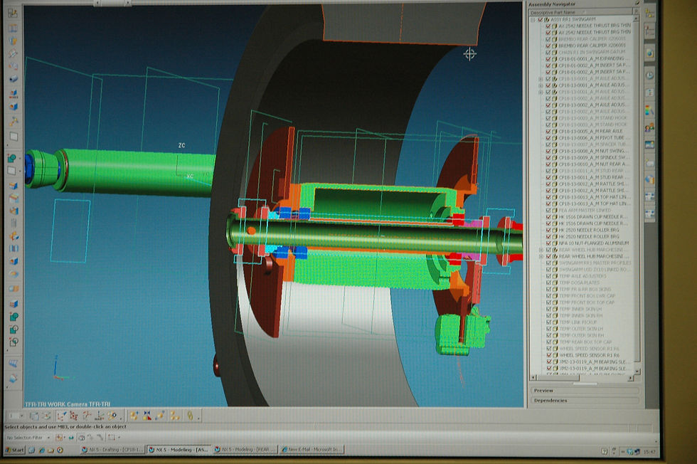 Rear Wheel Cross Section
