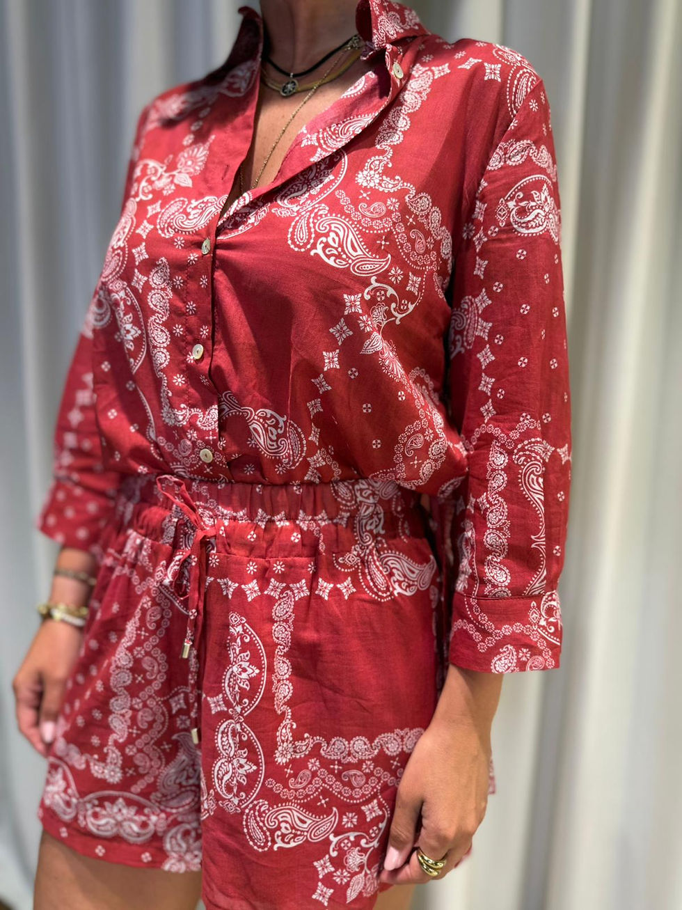 Miniatura: CAMICIA BANDANA