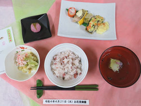 【行事食】お花見御膳