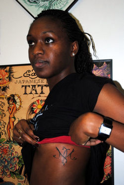 lettering tattoo the red parlour tattoo and piercing