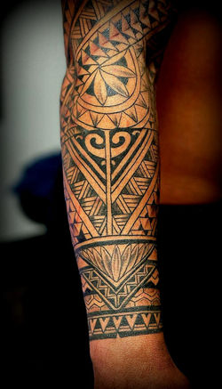 Polynesian Tattoo the Red Parlour Tattoo NJ.