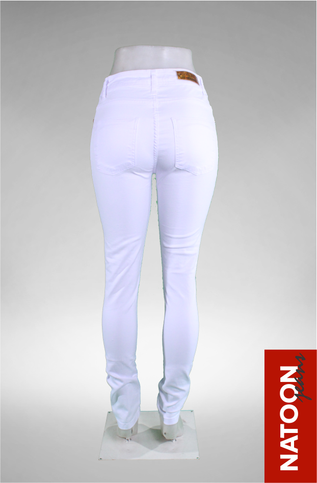 Miniatura: Calça Jeans Skinny Hot Pants Branca