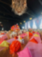 Day Of The Dead Organic Balloon Arch at The Silk Factory