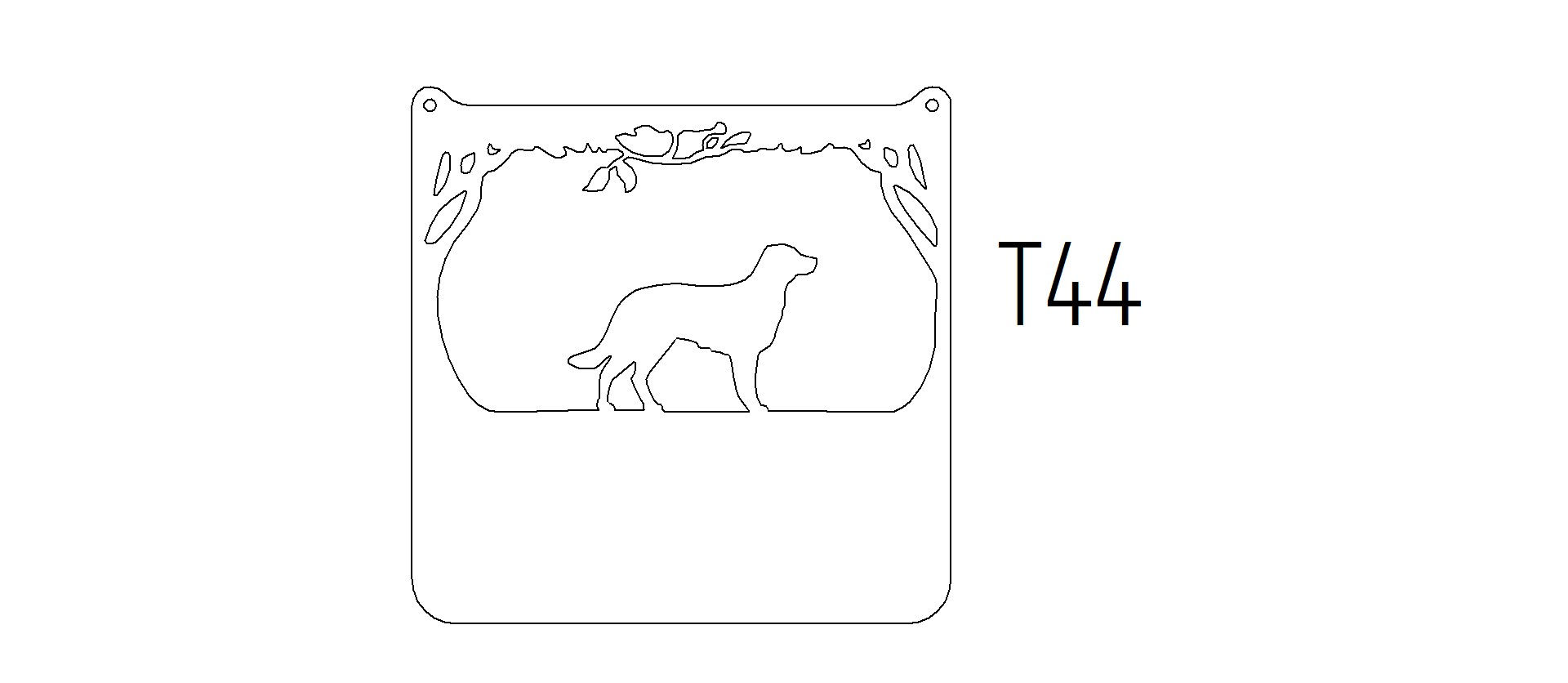 T44 Classic Sign