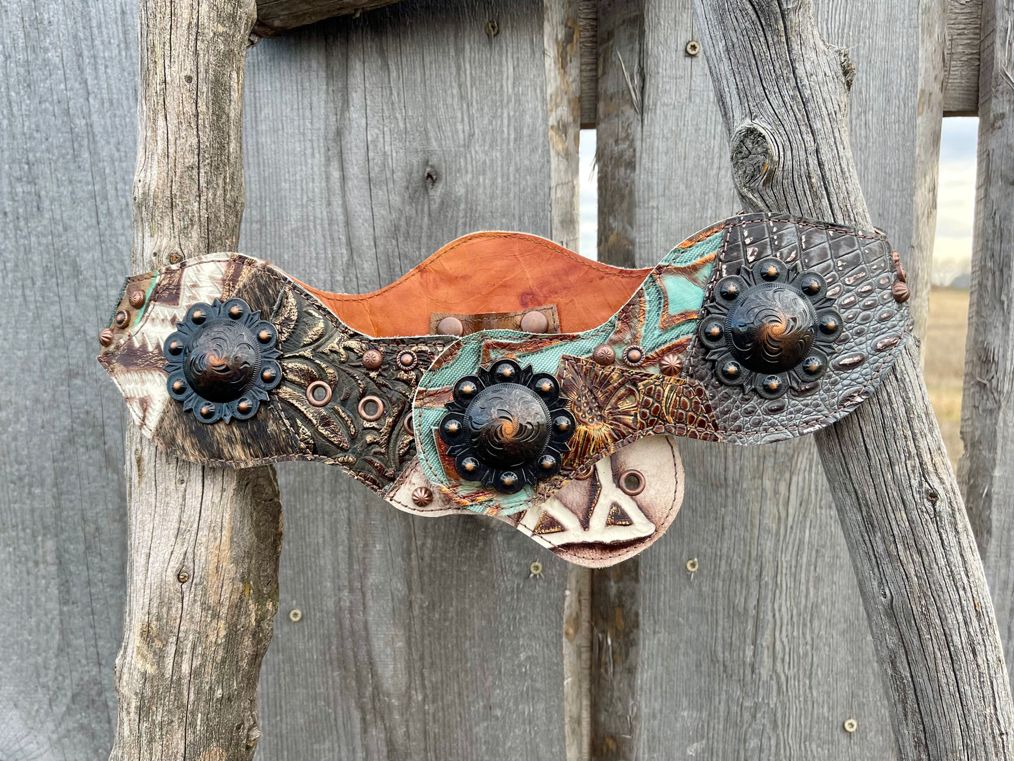 MJ Belt Size S/M – Luxury Western Leather Belt, Handcrafted in SD No. 1620