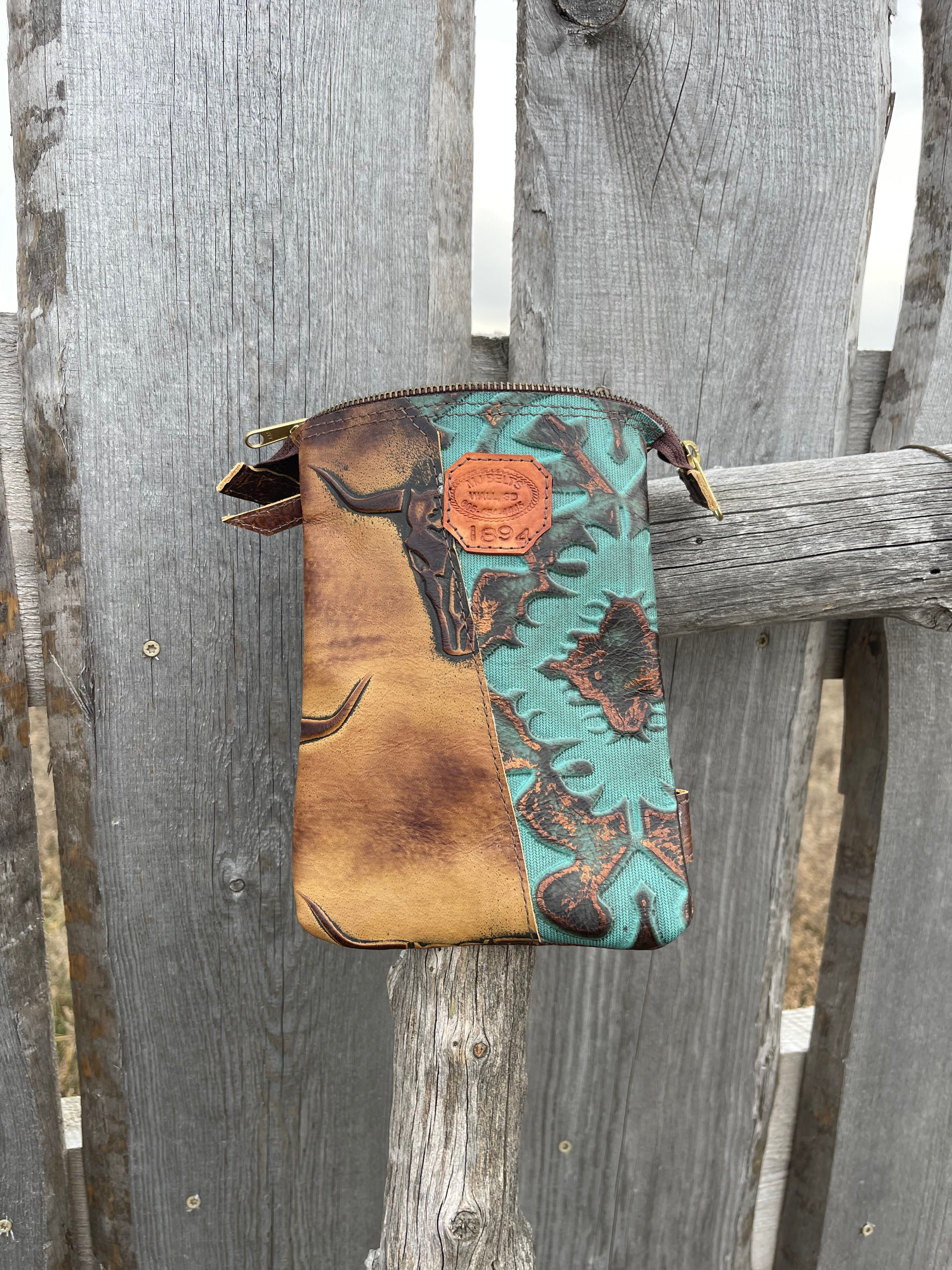 MJ Double-Zip Saddle Bag No.1894