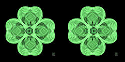 4 Leaf Clover Stereogram