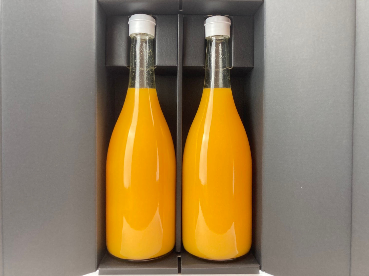 ドルチェみかんの100％ストレートジュース2本化粧箱