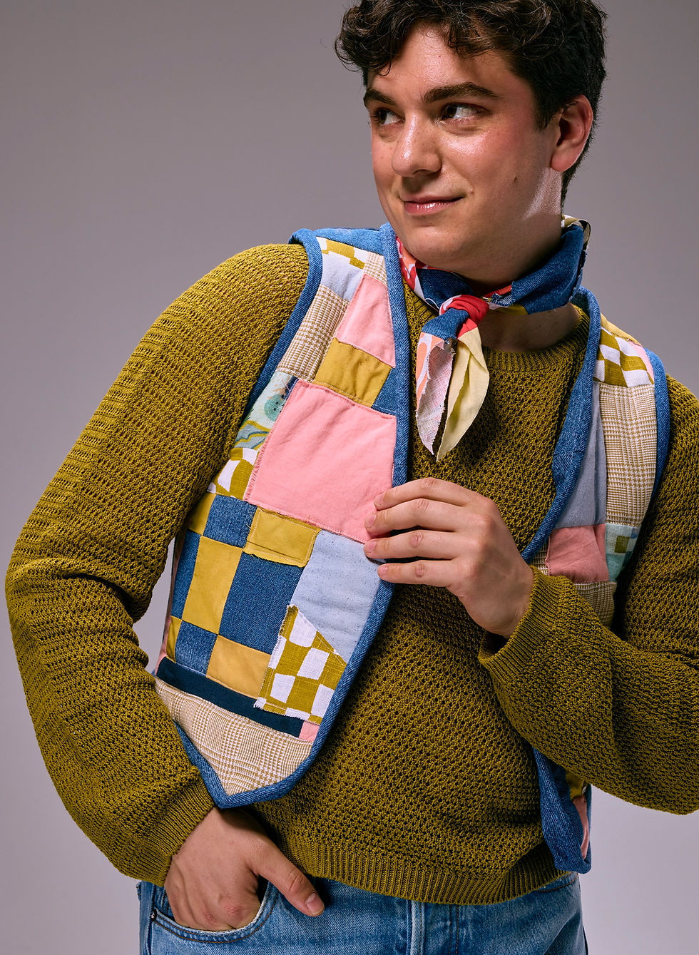 Thumbnail: Patchwork Vest