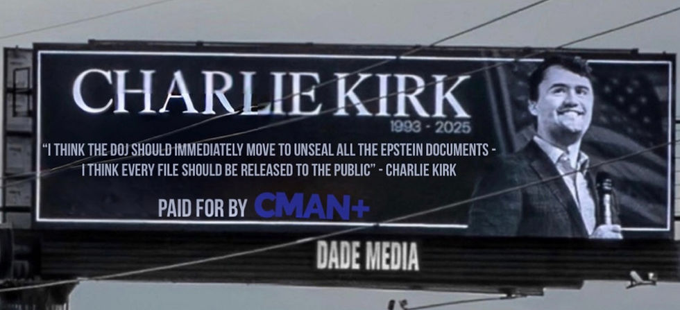 Donald Trump Jr. Shares Charlie Kirk Billboards