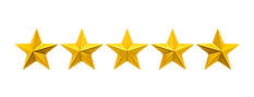 [CITYPNG.COM]Review Yellow Gold 5 Stars Image PNG - 3000x3000.png