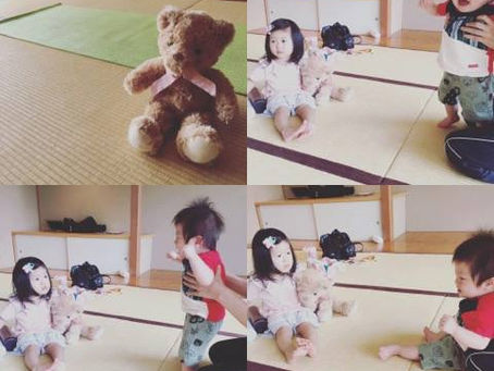 赤ちゃんと一緒のヨガクラス✨