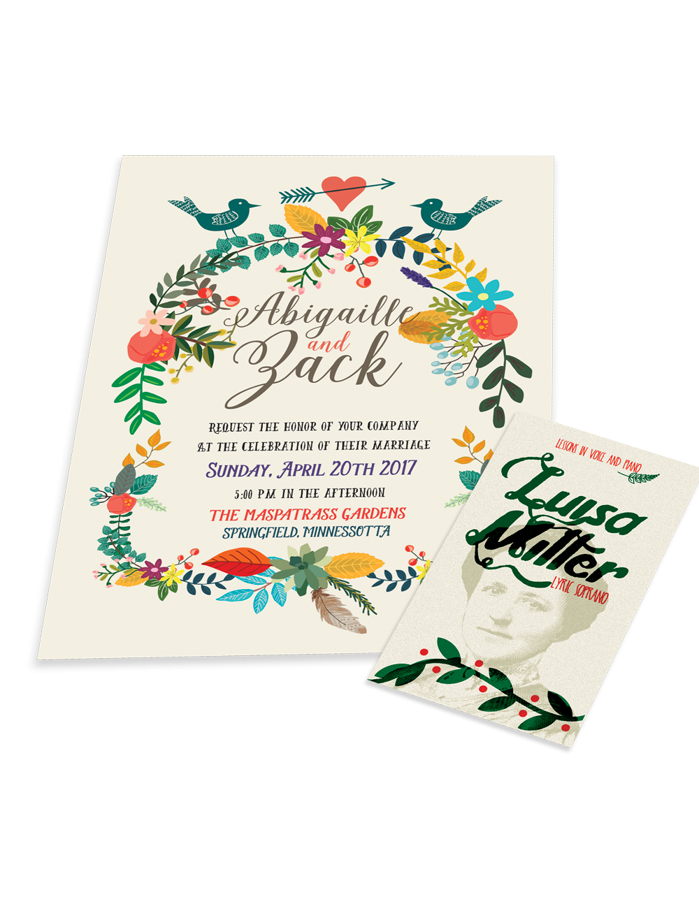 Natural Business Cards