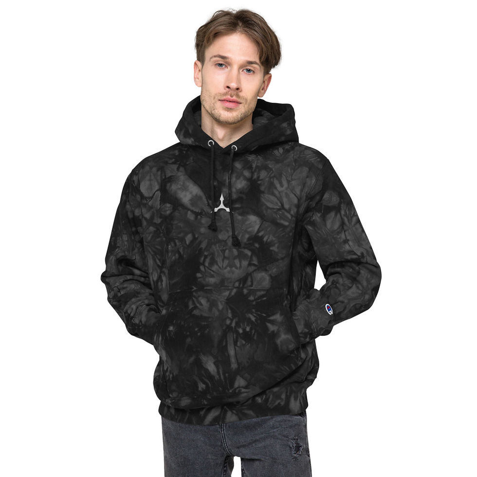 Thumbnail: Unisex Champion tie-dye hoodie
