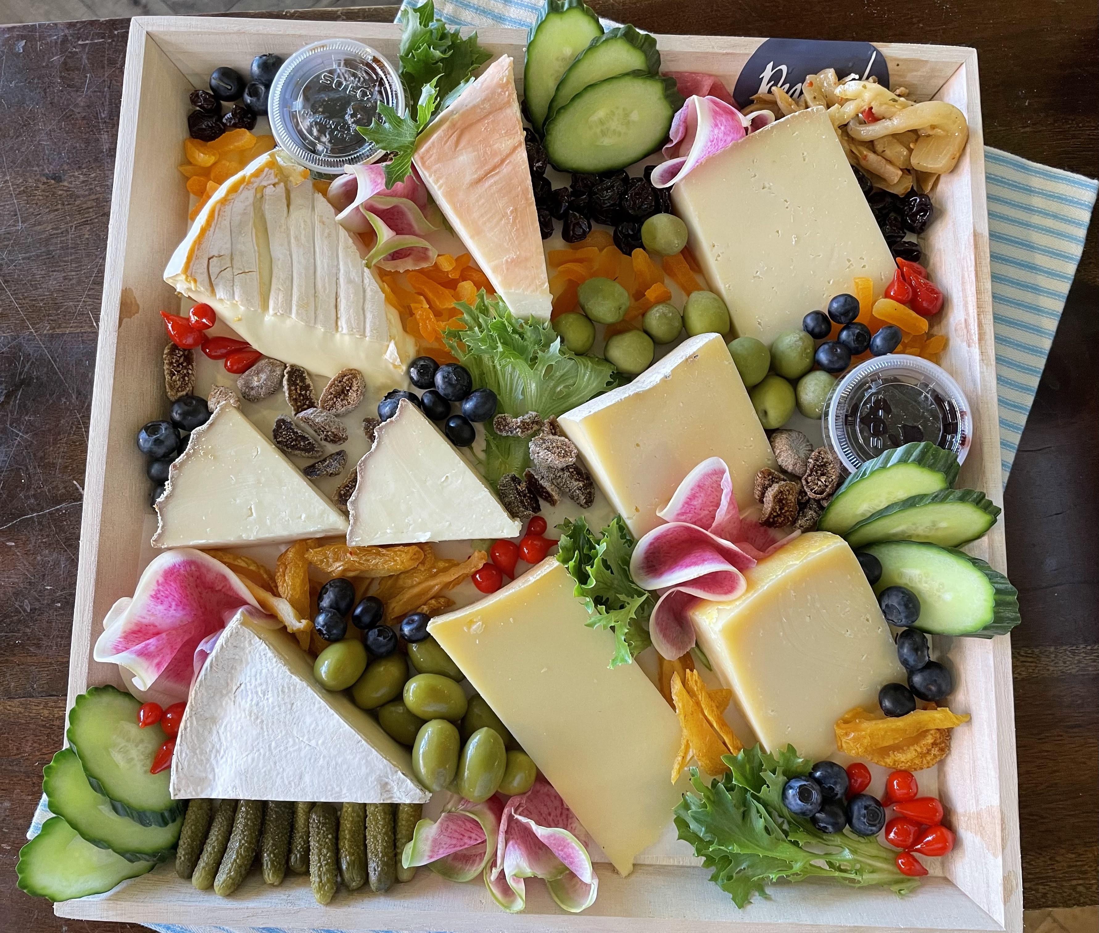 Arranged Food and Objects